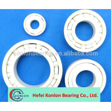 Corrosion resistant high temperature ptfe cage ceramic ball bearing